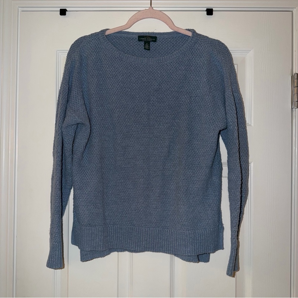 Ralph Lauren Blue Crew Neck Sweater
